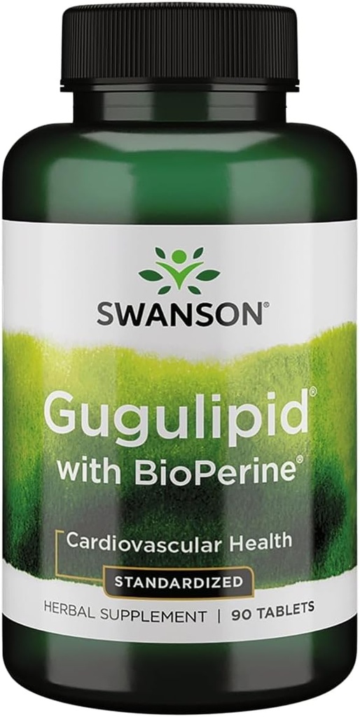 Swanson Gugulipid με Bioperine (Standardized) 90 Tabs