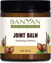 Banyan Botanicals Joint Balm – Organic Balm for Joints with Boswellia and Guggulu – for supporting Comfortable Joints and General Joint Health – 4 oz – Μη ΓΤΟ Προέρχεται Αειφόρα Χωρίς πετρέλαιο