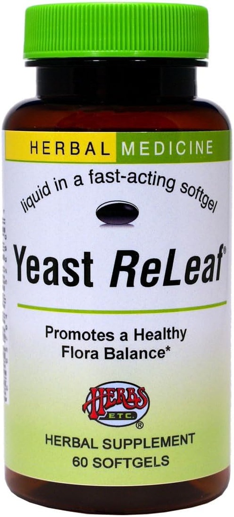 Βότανα Etc. Yeast ReLeaf® Softgels 60 ct
