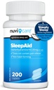 Nighttime Sleep Aid with Diphenhydramine HCl 25 mg - Non Habit Forming Regular Strength Sleeping Hills for Adults - Does Not Contain Pain Reliever - OTC Sleep Aids for Adults (200 Caplets)
