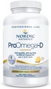 Σκανδιναβικά φυσικά ProOmega-D, Lemon Flavor - 180 μαλακά γέλη - 1280 mg Omega-3 + 1000 IU D3 - Ιχθυέλαιο υψηλής ισχύος - EPA & DHA - Εγκέφαλος, Οφθαλμός, Καρδιά, & Ανοσοποιητική Υγεία - Μη ΓΤΟ - 90 Υπηρεσίες