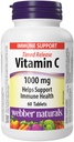 Webber Naturals Βιταμίνη C Timed Release 1000 mg, 60 δισκία