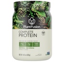PlantFusion Complete Vegan Protein Powder - Σκόνη πρωτεΐνης με βάση το φυτό με BCAAs, Digestive Enzymes και Pea Protein - Keto, Χωρίς γλουτένη, χωρίς ζάχαρη, μη GMO - Natural-No Stevia 0,93 lb