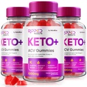 NutraRize (πακέτο των 3 Rippped Results Keto+ACV Gummies for Advanced Weight Loss, Rippped Results Reviews (180 Gummies)