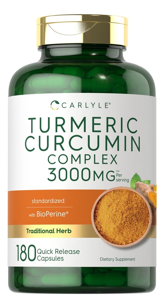 Carlyle Turmeric Curcumin Συμπληρωματικό 