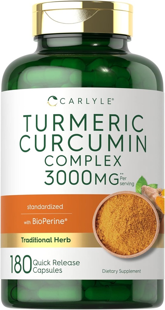 Carlyle Turmeric Curcumin Συμπληρωματικό 