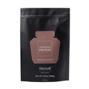 WelleCo Plant-based Chocolate Protein Powder, Organic Brown Rice & Pea Blend, 16g Protein per Serving, Dairy-Free Supplement for Energy, Recovery & Daily Nutrition, 10,5 oz