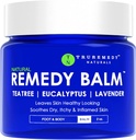 Φυσικές Τρουρεμίδες Remedy Balm με Tea Tree Oil, 2 oz - Καταπραϋντικό Ενυδατικό για Σκληρές Περιοχές - Nourishing Foot and Body Balm with Tea Tree, Lavender, and Eucalyptus