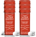 Μέντες Καφεΐνης (120 κομμάτια) - 40mg καφεΐνη, Χωρίς ζάχαρη, Vegan, B Βιταμίνες Σύμπλεγμα, Ενεργειακά χάπια καφεΐνης (Cinnamon, 6 Pack)
