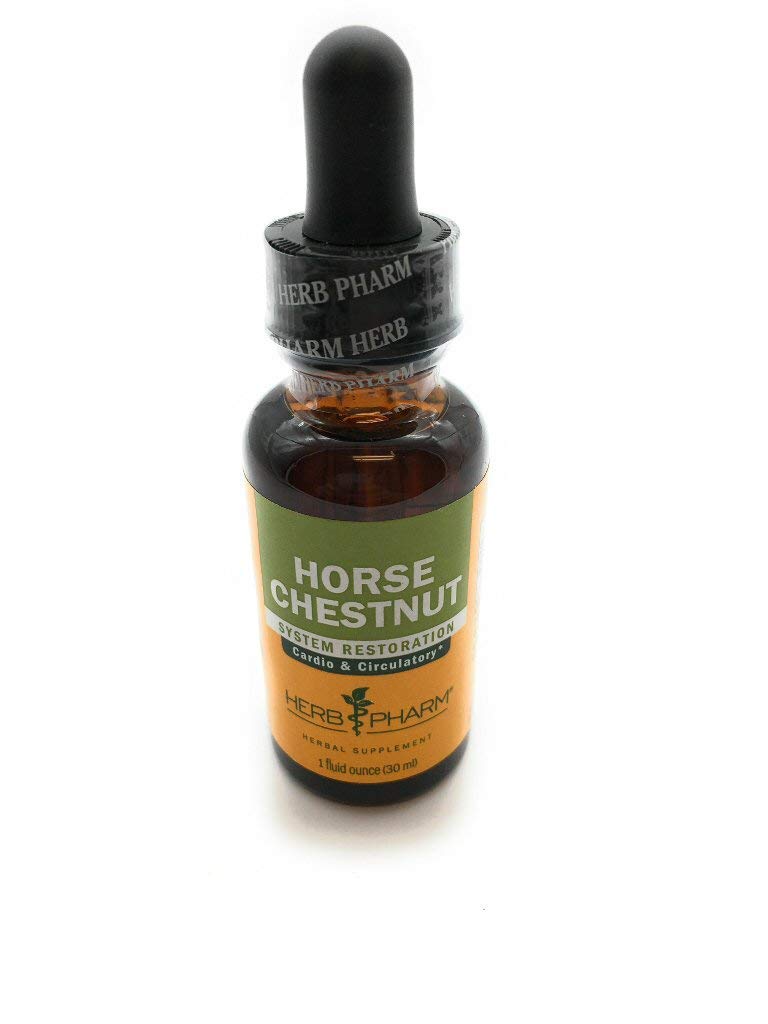 Herb Pharm Liquid Extract Drops for Healthy Veins and Circulation, Horse Chestnut, 1 Oz