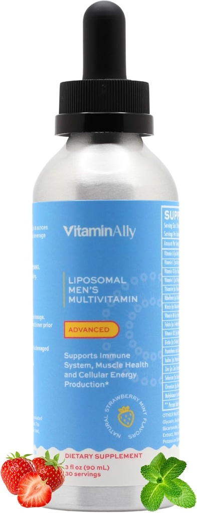 Liposomal Men's Liquid Multivitamin Drops 