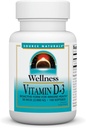Πηγή Naturals Wellness Βιταμίνη D-3, Βιοενεργή μορφή για την ανοσοποιητική υγεία