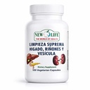 Νέα ζωή Limpieza Suprema Hígado Riñones y Vesicula, υγιές συκώτι, ρίζα δαντελίων, εκχύλισμα γαϊδουράγκαθου γάλακτος, 100 κάψουλες