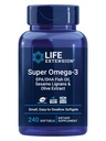 Επέκταση ζωής Super Omega-3 EPA/DHA Fish Oil, Sesame Lignans & Olive Extract – Καρδιά Υγεία, Εγκεφαλική Υγεία, Φλεγμονή Υγεία Υποστήριξη, Χωρίς γλουτένη, Εύκολο στην Κατάποση, Μη ΓΤΟ, 240 Softgels