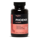 LEGION Phoenix Θερμογόνος καύση λίπους & χάπια απώλειας βάρους - 30 Serving, 90 κάψουλες (Caffeine)