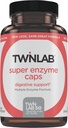 Twinlab Super Enzyme Caps - Συμπλήρωμα δυσκοιλιότητας με Digestive Enzymes - 50 Κάψουλες