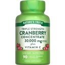 Nature's Truth Cranberry συμπυκνωμένα χάπια 30.000mg 