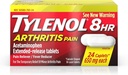 Tylenol 8 Αρθρίτιδα ώρα ανακούφιση του πόνου - Acetominophen Εκτεταμένα δισκία-απέλαση, Αναπνευστήρας / Πυρετός μειωτή, 24 Caplets, 650 χιλιοστόγραμμα το καθένα (2- Pack)