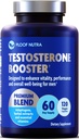 Booster τεστοστερόνης συμπλήρωμα για άνδρες - αρσενικό ενίσχυση δοκιμής - Ashwagandha, Tongkat Ali, Rhodiola, Tribulus, βιταμίνη D3, B6, B12 - προπόνηση, μυών Builder, δύναμη, ενέργεια, απόδοση - 120ct
