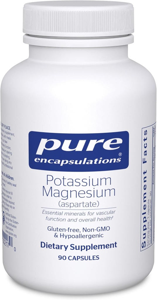 Pure Encapsulations Μαγνήσιο κάλιο (Ασπαρτικό) 