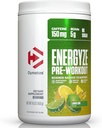 Dymatize Energyze Pre Workout Powder for Men and Women, Lemon Lime Flavor, 150mg καφεΐνη, 5g BCAAs, Μείγμα απόδοσης L-Θεανίνη, L-Τυροσίνη, L-Citrulline, Χωρίς Ζάχαρη, 30 Μερίδες
