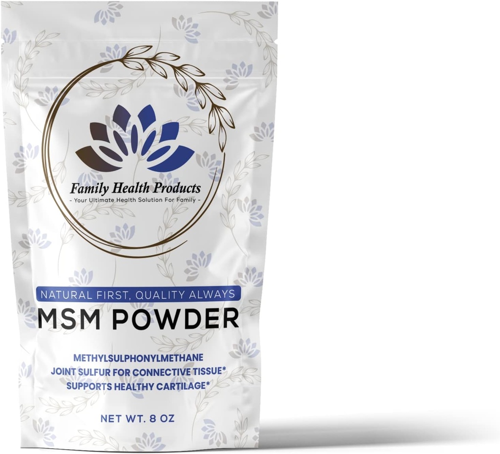 MSM Σκόνη (MethylSulfonylΜεθάνιο) Μαζική Σκόνες Pure MSM Σκόνη Υποστήριξη Καρφιά του Δέρματος, Ευελιξία, Αποτοξινώνεται, Επιταχύνει την ενέργεια, 2lb 1 συσκευασία
