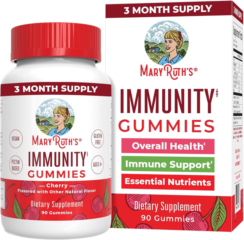 Η Mary Ruth 5-1 Ανοσία Gummies with Elderberry for Kids & Adults 