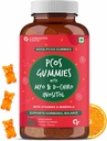 Συμπληρώματα Kavir PCOS για γυναίκες με 40:1 Λόγο Myo & D Chiro Ινοσιτόλης Ενισχυμένη με Βιταμίνες PCOS & Ορυκτά - Πορτοκαλί Γεύση - 60 Veg Gummies