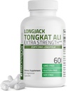 Bronson Longjack Tongkat Ali Extra Strength, 60 Vegetarian Capsules