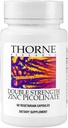 Thorne Research - Ψευδάργυρος Picolinate 30 Milligram (Πρώην διπλής αντοχής ψευδάργυρος Picolinate) - καλά απορροφημένο συμπλήρωμα ψευδαργύρου για την ανοσοποιητική λειτουργία - NSF Certified For Sport - 60 κάψουλες