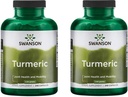 Swanson Premium Brand Turmeric Whole Root Powder 720 mg, 240 Κάψουλες- 2 Count,