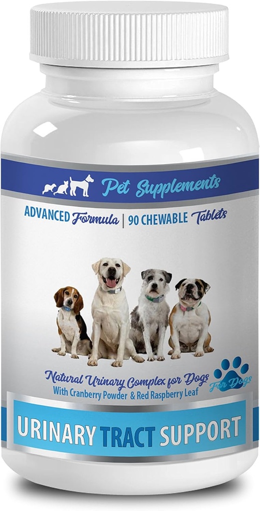 Θεραπείες κύστης σκύλου - DOG URICURAL TRACT SUPPORT - ΦΥΣΙΚΗ CRANBERY SOLUTION - BLADDER ΥΓΕΙΑ - VET ΣΥΣΤΑΣΗ - cranberry συμπλήρωμα για σκύλους καταπληκτικό - 1 μπουκάλι (90 Θεραπείες)