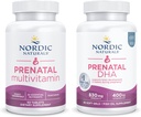 Nordic Naturals New Mom Bundle - Προγεννητική πολυβιταμίνες δισκία, προγεννητική DHA
