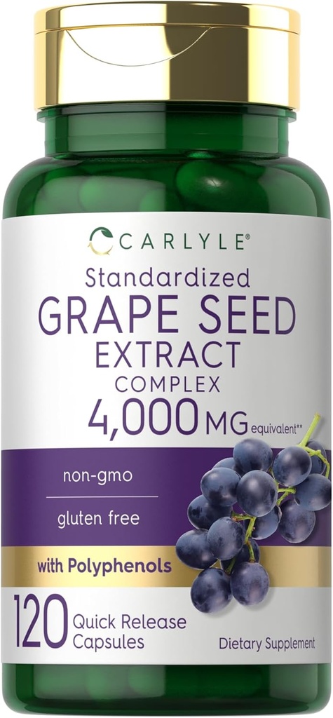 Carlyle Grape Seed Extract 4.000mg 