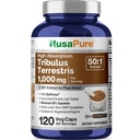 NusaPure Tribulus Terrestris, 1000 mg, 120 Veg Capsules (Non-GMO, Vegan)