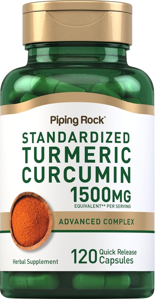 Piping Rock Turmeric Curcumin Complex 1500mg 