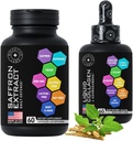 Liquid Collagen & Ashwagandha and Pure Saffron Extract Capsules Beauty and Energy Support Bundle