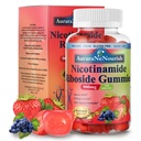 NAD συμπλήρωμα Gummies Χωρίς ζάχαρη, NAD Νικοτιναμίδη Ριβοσιδική ρεσβερατρόλη 900mg w. Quercetin, Κολλαγόνο Βιοτίνη & Βιταμίνη, Υψηλή ισχύς NAD συμπληρώματα ρεσβερατρόλης για την καταπολέμηση της γήρανσης, ενέργεια, εστίαση
