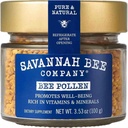 Bee Γύρη συμπλήρωμα από Savannah Bee - Υποστήριξη ανοσοποιητικού συστήματος - Ισχυρό Αντιοξειδωτικό - Πλούσιο σε Βιταμίνες και Ορυκτά - 100% Φυσικό και Ακατέργαστο