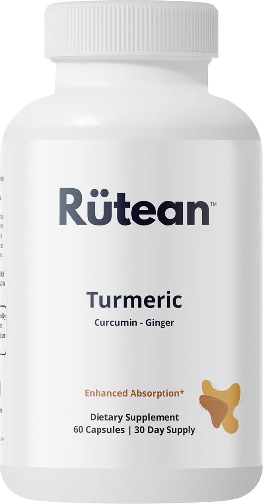 Κάψουλες Turmeric - Κάψουλες Turmeric Curcumin με Ginger & Black Pepper - Κοινή Υποστήριξη - 60 Κάψουλες