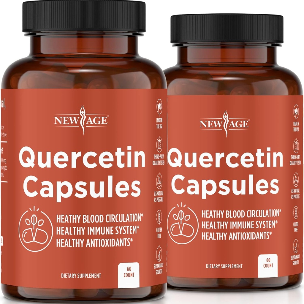ΝΕΟ AGE Quercetin 1000mg Quercetin Χορτοφαγικές κάψουλες 120 κόμης