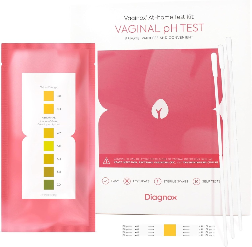 DIAGNOX ΥΓΕΙΑ Γυναίκες Κολπικό pH τεστ κιτ 