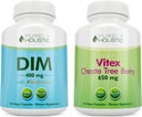 Αμιγώς ολιστικό Dim 400mg & Bioperine + Vitex Chaste Berry 650mg Bundle - 270 Vegan Κάψουλες - Made in The USA