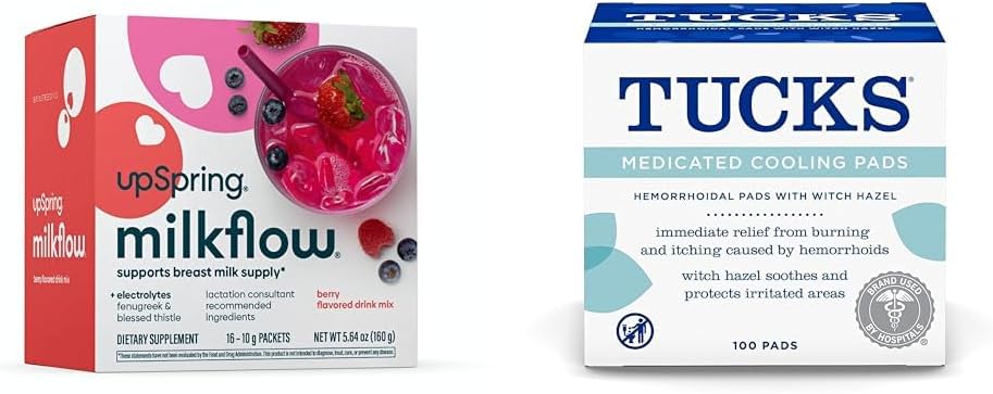 UpSpring Milkflow Electrolyte Θηλασμός συμπλήρωμα ποτό Μίγμα με Fenugreek 