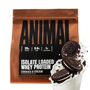 Ζώο Whey Isolate Protein Powder - Φορτωμένο για προ & μετά την προπόνηση οικοδόμος μυών και την αποκατάσταση με Digestive Ένζυμα για άνδρες & γυναίκες - 25g πρωτεΐνη, μεγάλη γεύση, χαμηλή ζάχαρη - Cookies & Κρέμα 2 lbs