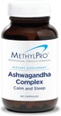 MethylPro Ashwagandha Complex - Ashwagandha, Magnesium + L-Theanine Supplement for Women + Men, Stress Support, Calm, Focus + Sleep - 60 Capsules