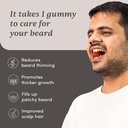 Γένια Gummies για τους άνδρες 