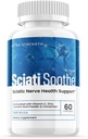 Sciatioothe συμπλήρωμα για Sciatica, Sciati Soothe Nerve Health, Sciatisoothe Κάψουλες Βιταμίνες, Sciatisoothe Advanced Συνολική υποστήριξη ευεξίας Μέγιστη δύναμη Φόρμουλα Made in USA (60 Κάψουλες)