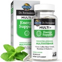 Garden of Life Dr. Formulated Multi+ Energy Support: Ζυμωμένη λιποσωμική πολυβιταμίνη + εκχύλισμα Πράσινου Coffee Bean, Rhodiola & Probiotics - Ενισχύστε την ενέργεια, Υποστήριξη Digestion & ανοσοποιητική υγεία, 30 κάψουλες