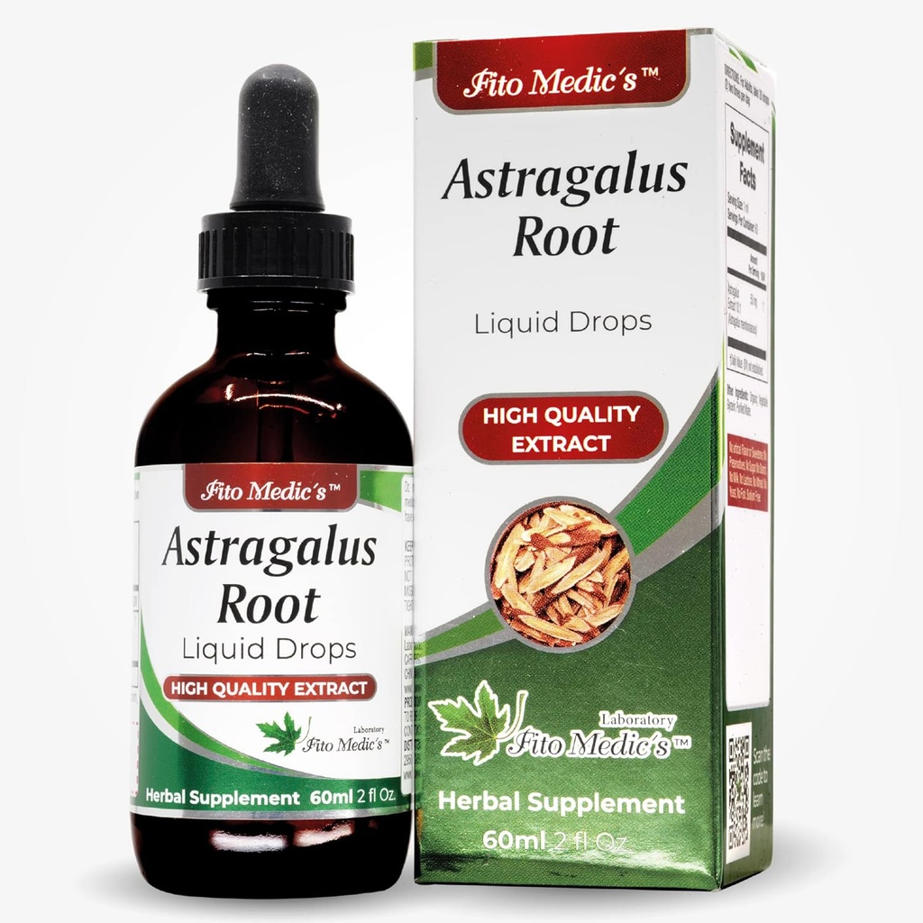 FITO MEDIC'S Lab - Astragalus Extract-Promotes Συνολική Υγεία, από - Astragalus Root - Εξαιρετικά υψηλή απορρόφηση, Χωρίς αλκοόλ.